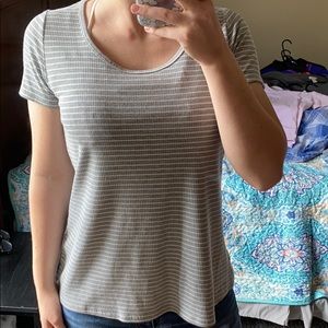 Lularoe grey and white classic